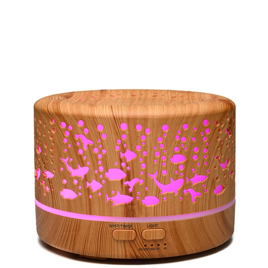 Ултразвуков дифузер за ароматерапия 500 мл