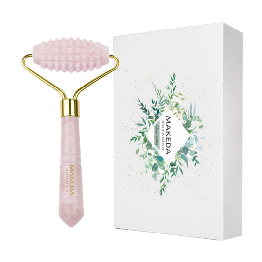 Релефен ролер РОЗОВ КВАРЦ за интензивен масаж