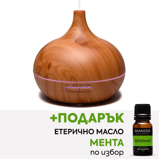 Ултразвуков дифузер за ароматерапия 400 мл